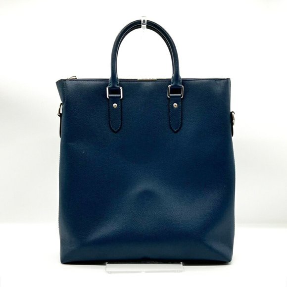 Louis Vuitton Anton Tote M33433 Navy Taiga Leather Men's LOUIS VUITTON